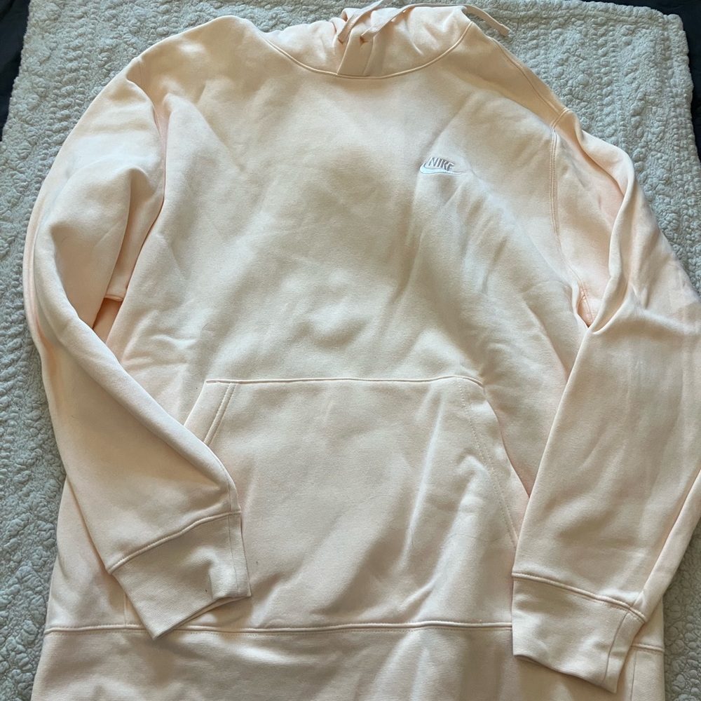 Nike Women's Soft Pink Cowl Neck Sweater